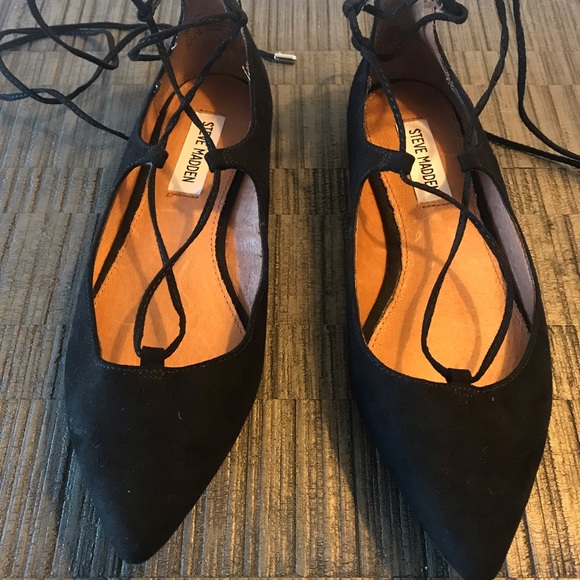 Lace-up Steve Madden Flats - Picture 3 of 3